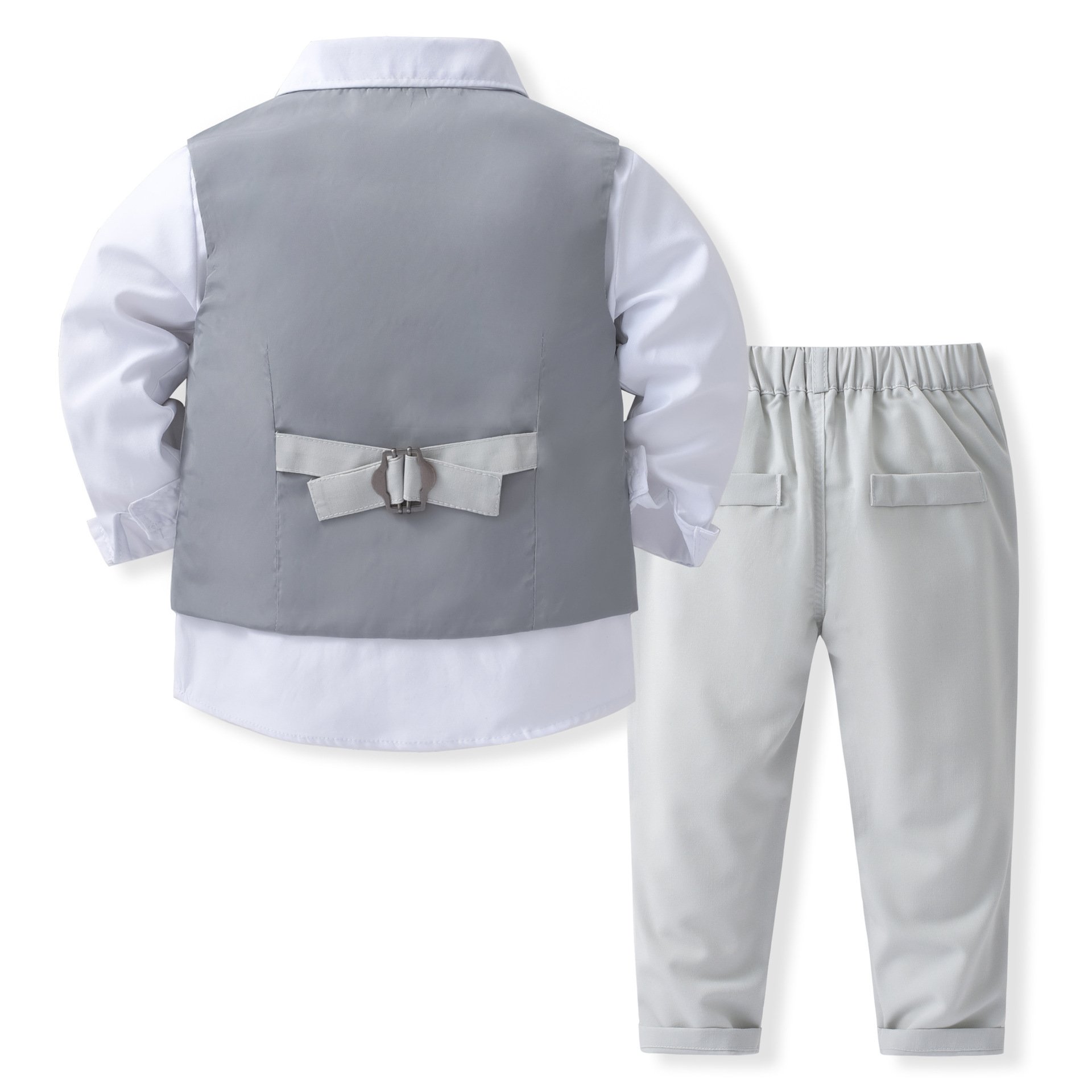 Baby Boy Wedding Clothes Ring Bearer Outfit Formal Suit Kids Set Children's Party Clothes Gentleman Boy Clothing Set Birthday