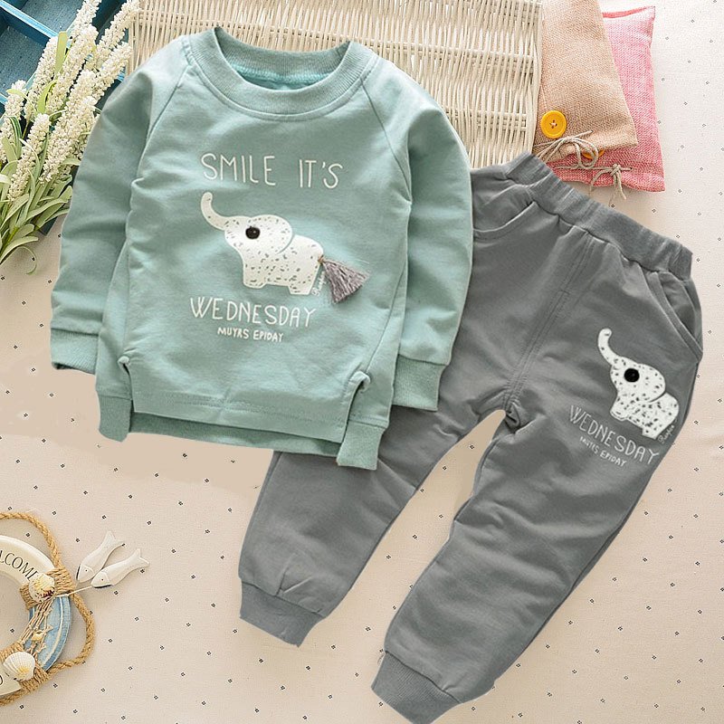 2024 Kids Suit Boys Hot Selling Two Piece Set Boys Long Sleeve Pullover Sweatpants Quickly Dry Boys Autumn Clothing Sets