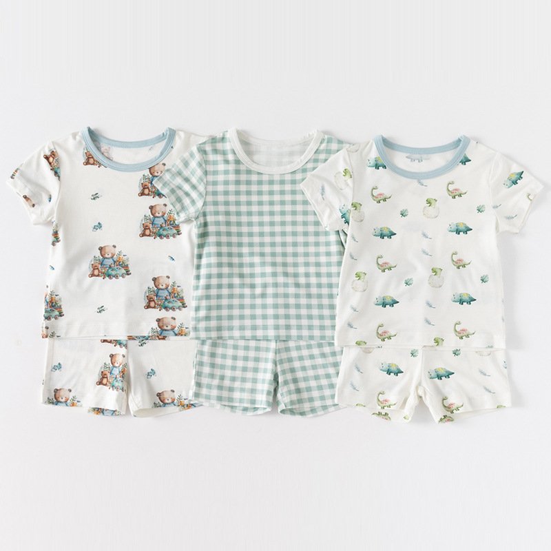Wholesale baby boys' clothing sets Summer boy kid clothes Short Sleeve 2pcs Baby Boys Casual Set Clothes