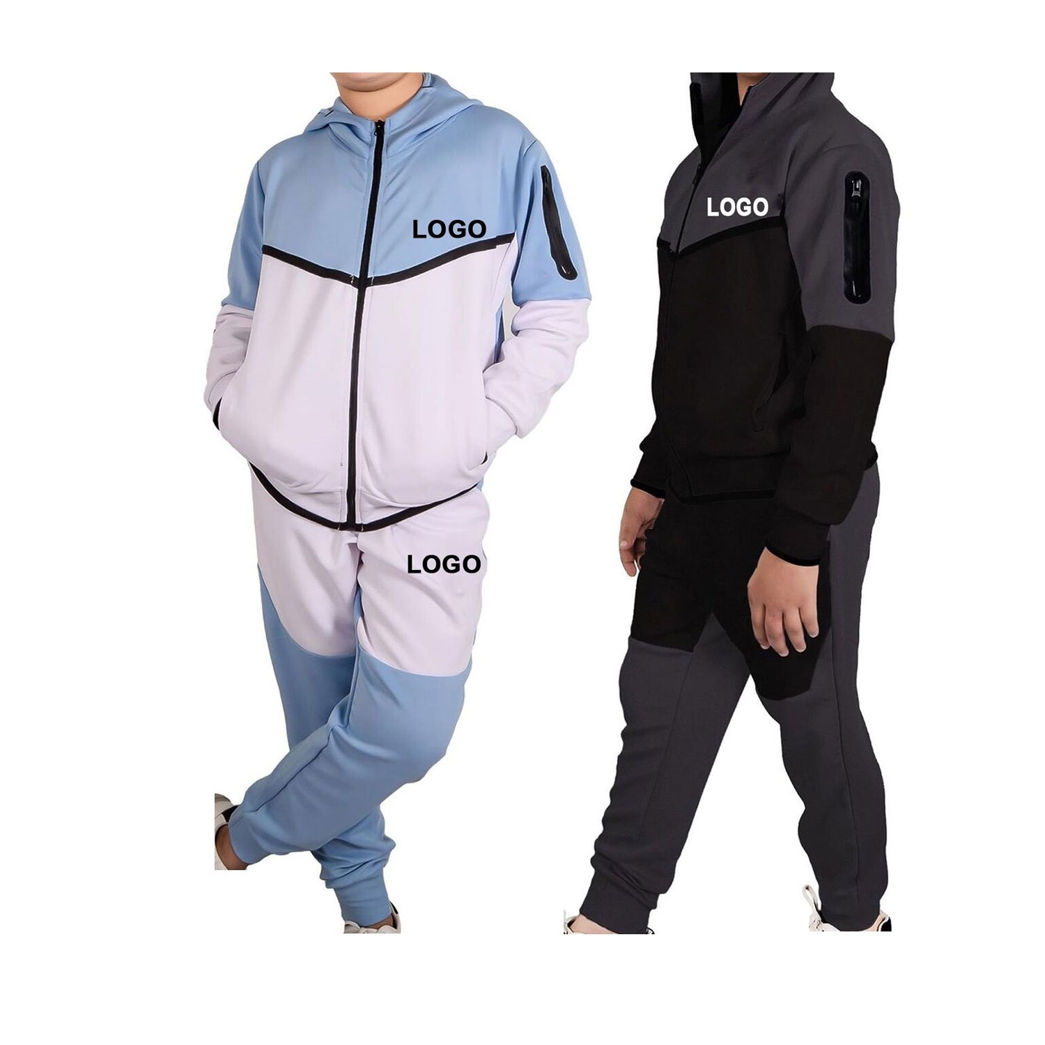 Big Boys Clothing Sets Hip Hop Tracksuit Graphic Hoodies Jogger Pants 4 5 6 7 8 9 10 11 12 13 14 15 Years Old Outfits