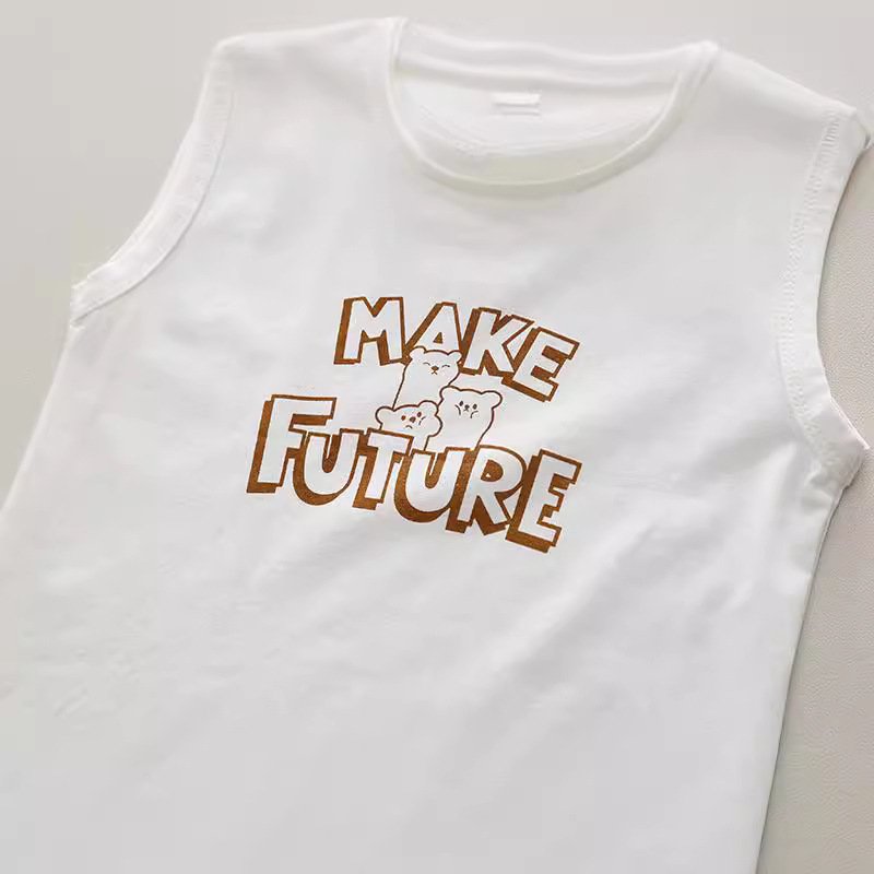 New Summer Popular Kids Cartoon Print Suits 3pcs Casual Baby Boys Clothing Sets