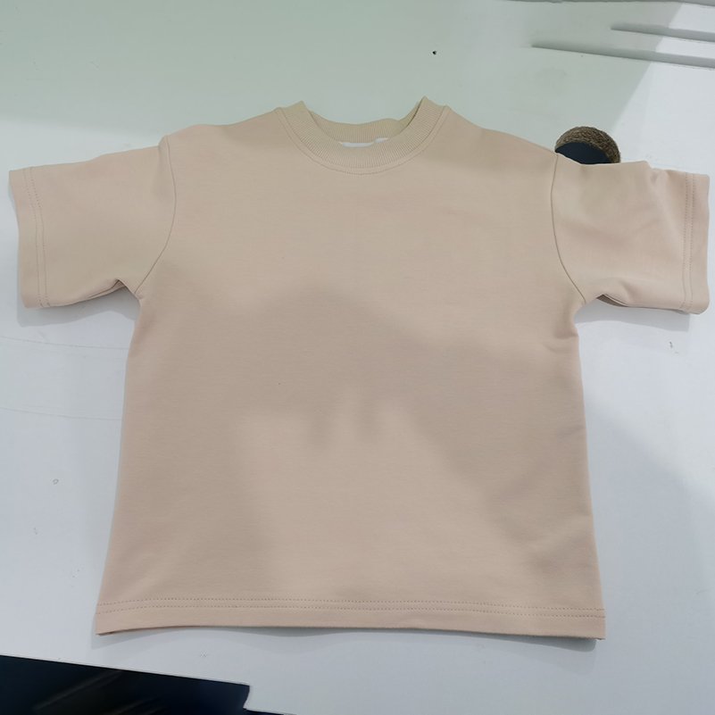 Unisex Kid Tracksuit Short Set Oversized Drop Shoulder T Shirts Cotton Cargo Sweat Shorts Streetwear Two Pieces Boy Sportswear