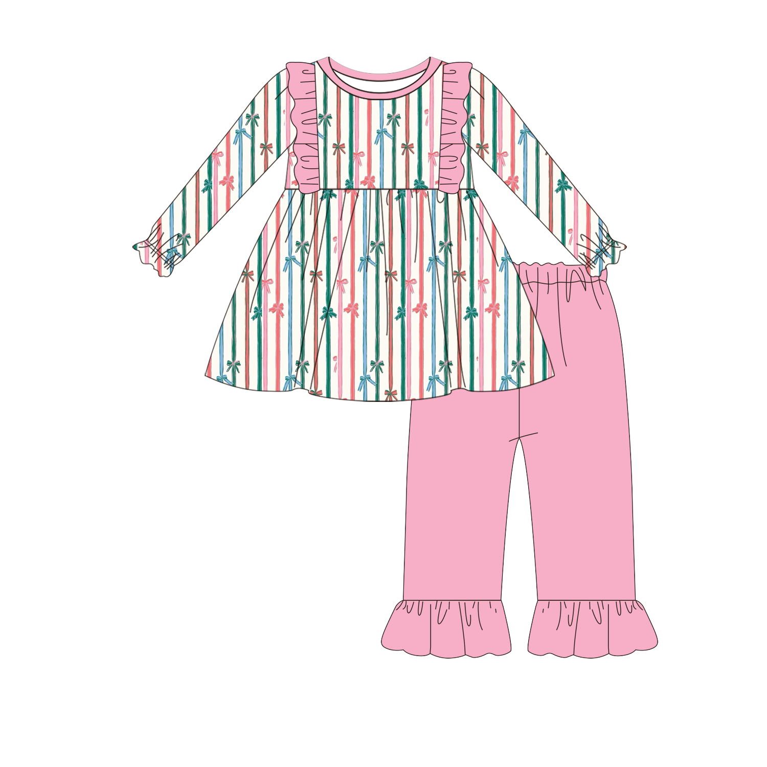 Boyis boutique custom solid knit clothing set for baby boys mini knit Boys Clothing Sets
