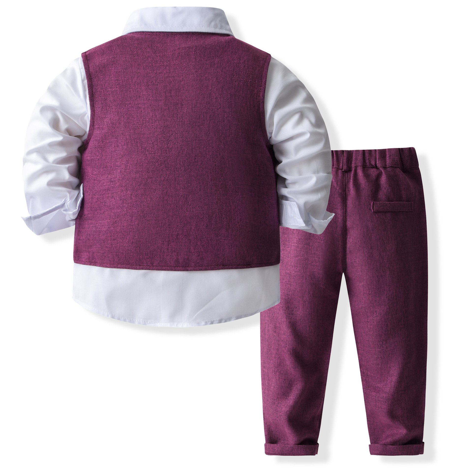 Kids Boutique Formal Clothes 1 to 5 Years Children Birthday Party Suit Toddler Boys Clothing Sets 2pcs Boys Clothing Sets