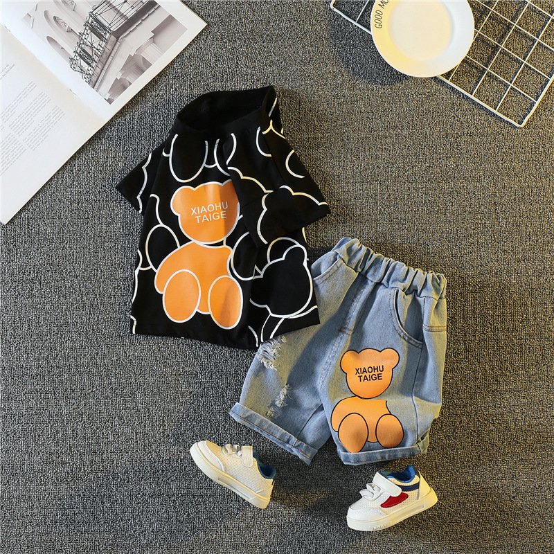 Summer Children's Clothing Sets 24 Month Boy Clothing Baby Outfit Boys Clothing Sets