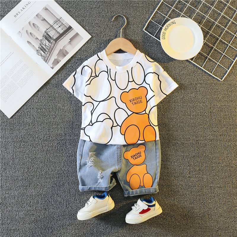 Summer Children's Clothing Sets 24 Month Boy Clothing Baby Outfit Boys Clothing Sets