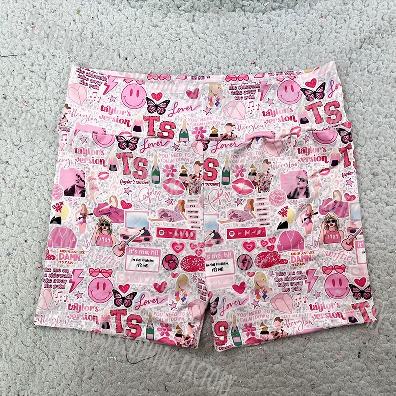 DH OEM boutique custom wholesale bamboo basic tee biker shorts 2pcs sets boys outfits clothing sets