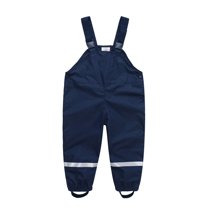 In stock Spring and autumn boys raincoat and rain pants set, top with hooded waterproof jacket, bottom with rain pants
