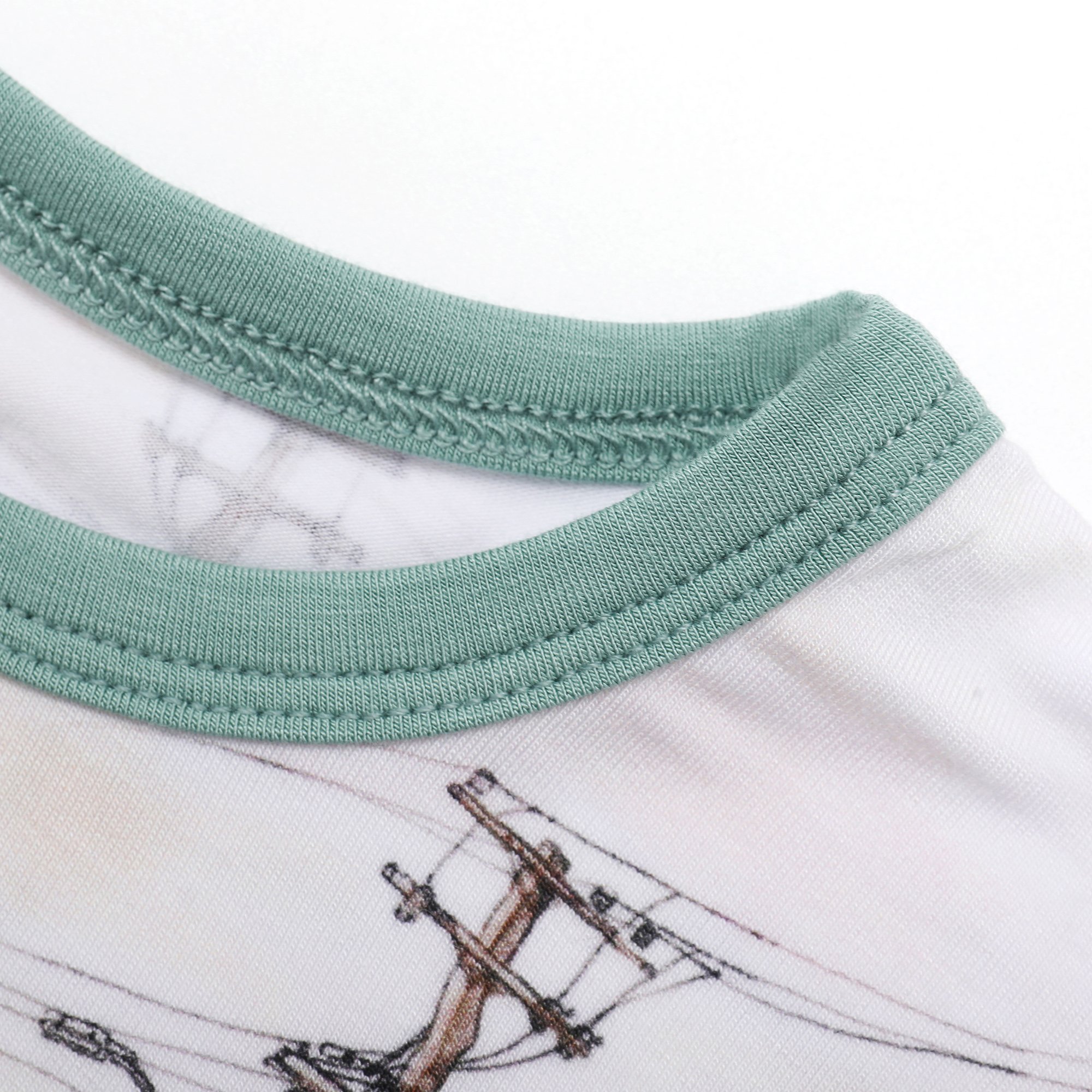 Hot sell baby boy knitted ribbed fabric two pcs clothing set with good quality