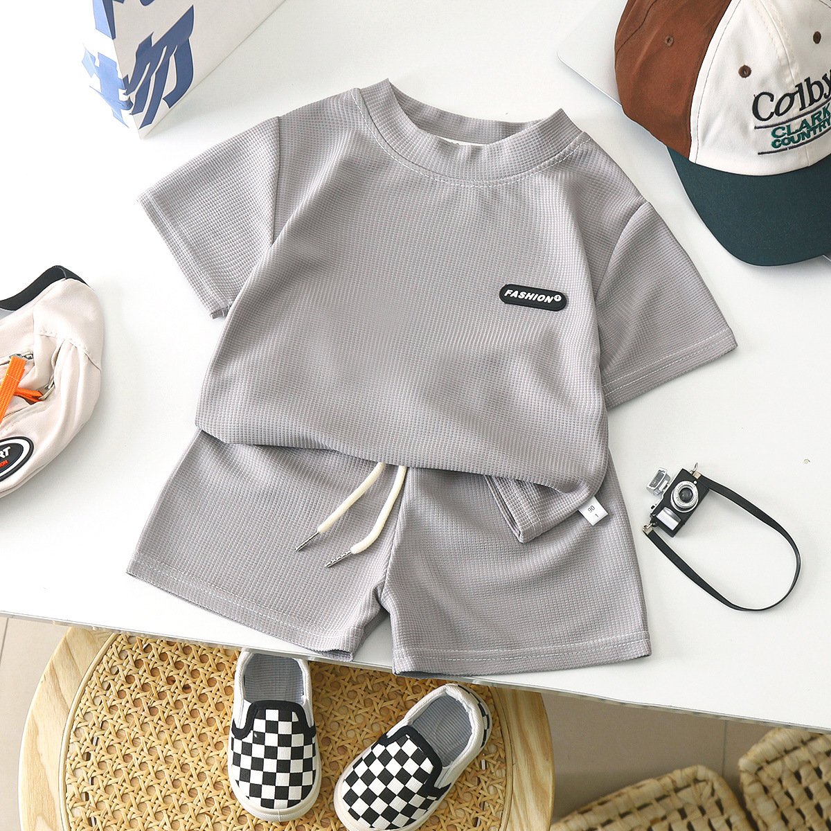 Latest Kids Summer Clothing Sets 2024 Two Piece Set Kids Clothing Short Sleeve t shirt Shorts Kids Boy Clothing Sets