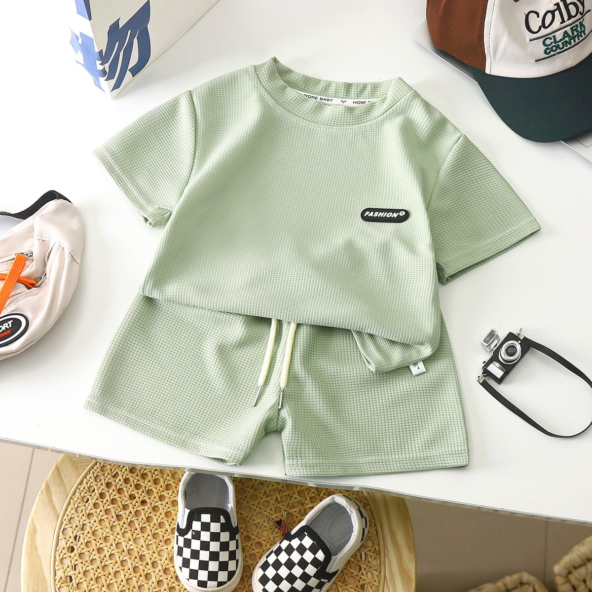 Latest Kids Summer Clothing Sets 2024 Two Piece Set Kids Clothing Short Sleeve t shirt Shorts Kids Boy Clothing Sets