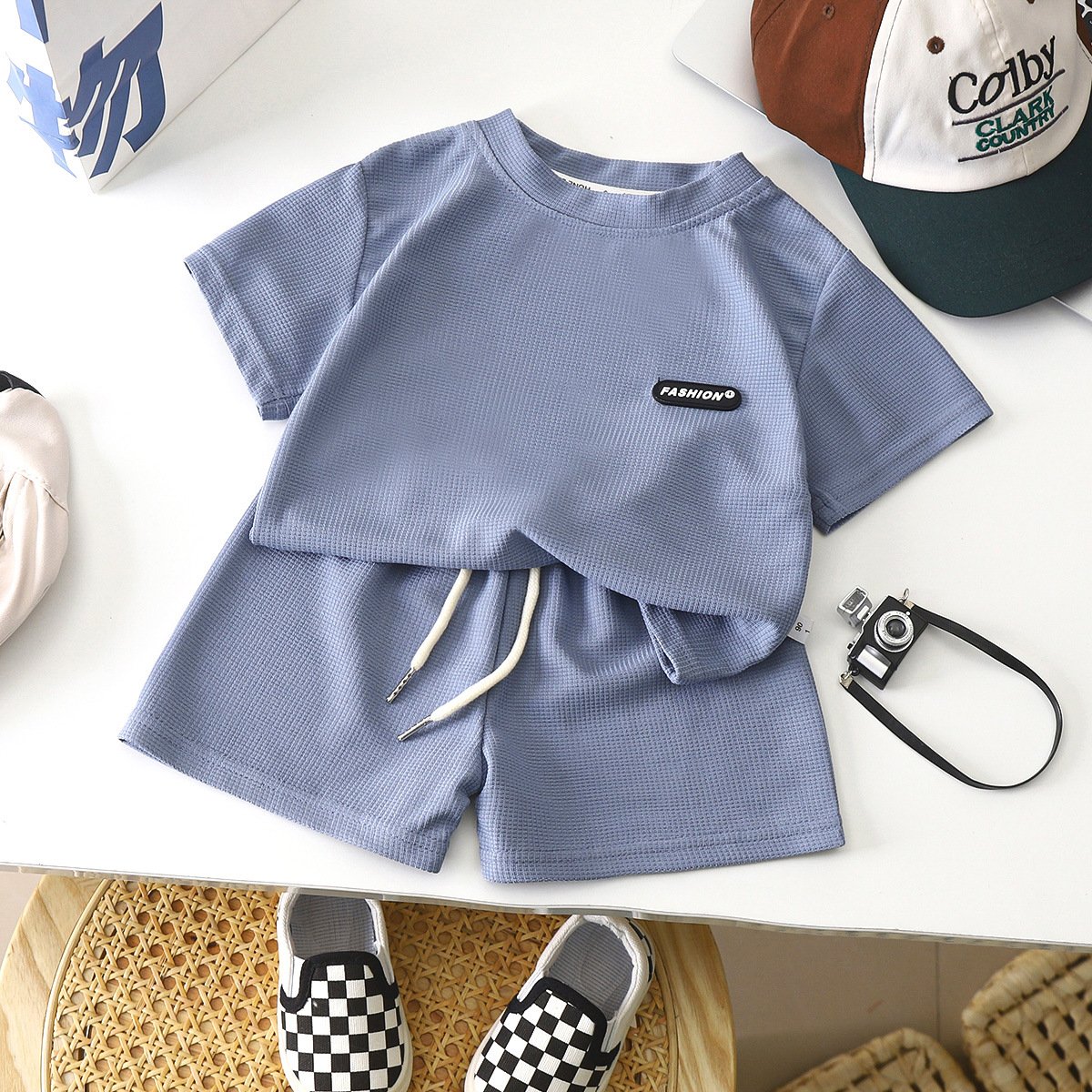Latest Kids Summer Clothing Sets 2024 Two Piece Set Kids Clothing Short Sleeve t shirt Shorts Kids Boy Clothing Sets