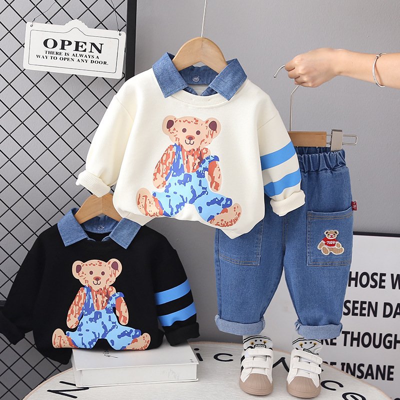 2Pcs Baby Boys Clothing Sets Autumn Spring Toddler Boys Clothes Kids Tracksuit For Boy Suit Casual Children Clothing Set
