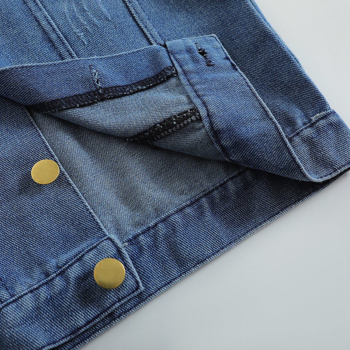 High Quality Baby girls Girls Denim Jackets Coats and Pants 2pcs sets Kids Clothing Long Sleeves Blue Jean Jacket Outerwear Coat