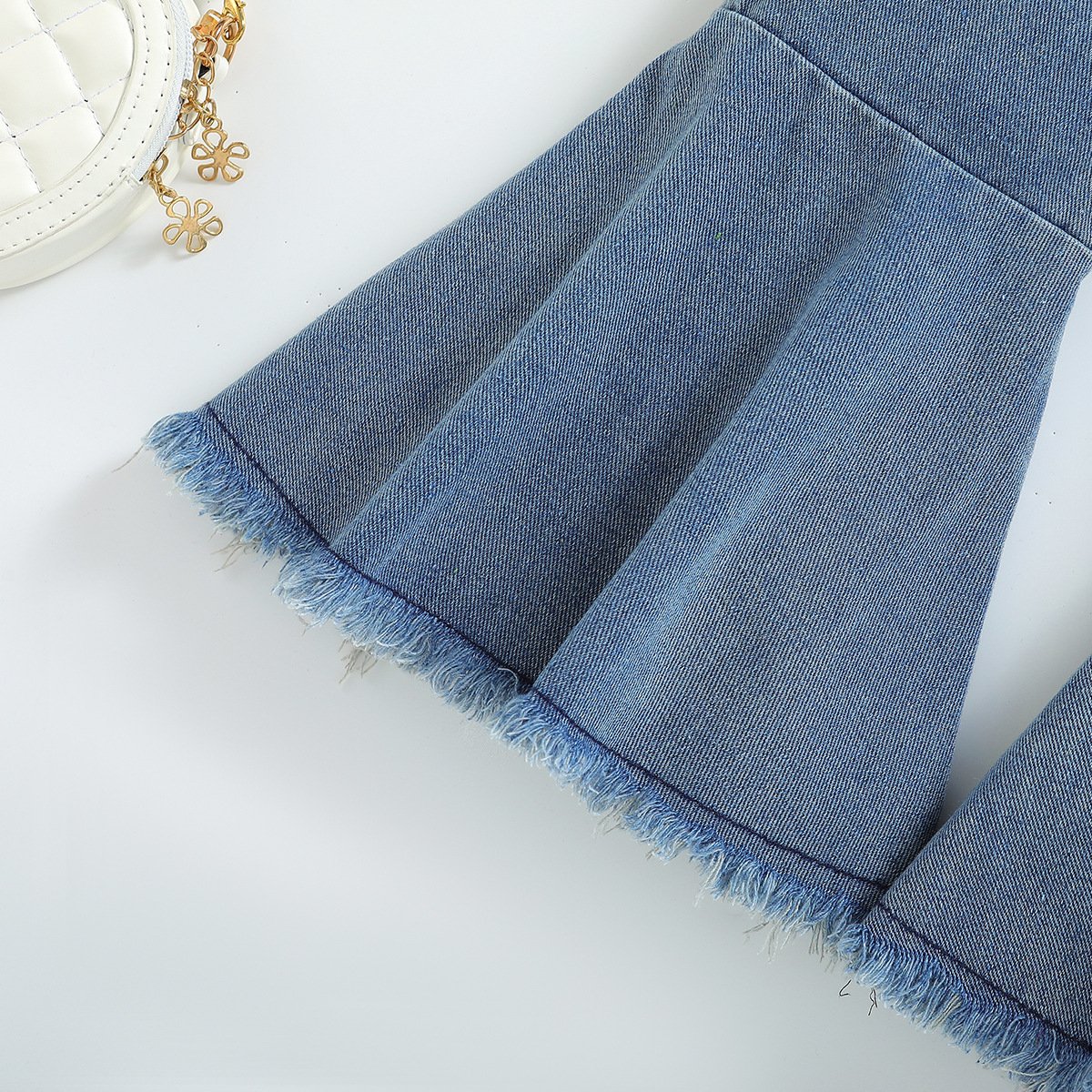 High Quality Baby girls Girls Denim Jackets Coats and Pants 2pcs sets Kids Clothing Long Sleeves Blue Jean Jacket Outerwear Coat