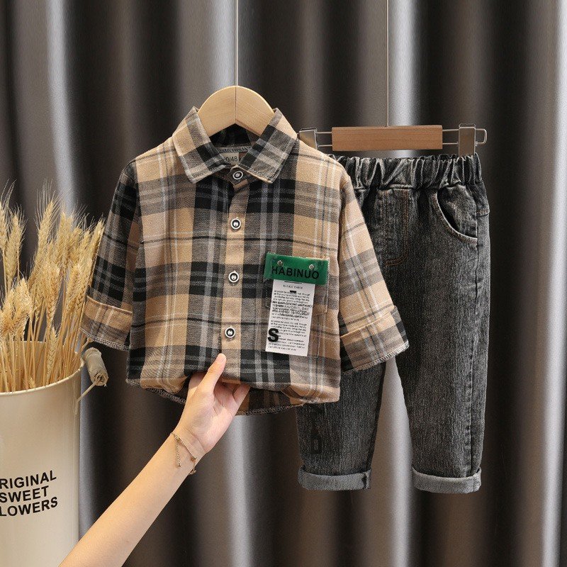 Autumn Boys clothing sets kid's Suit baby boys' clothing sets for boys two-piece baby suit