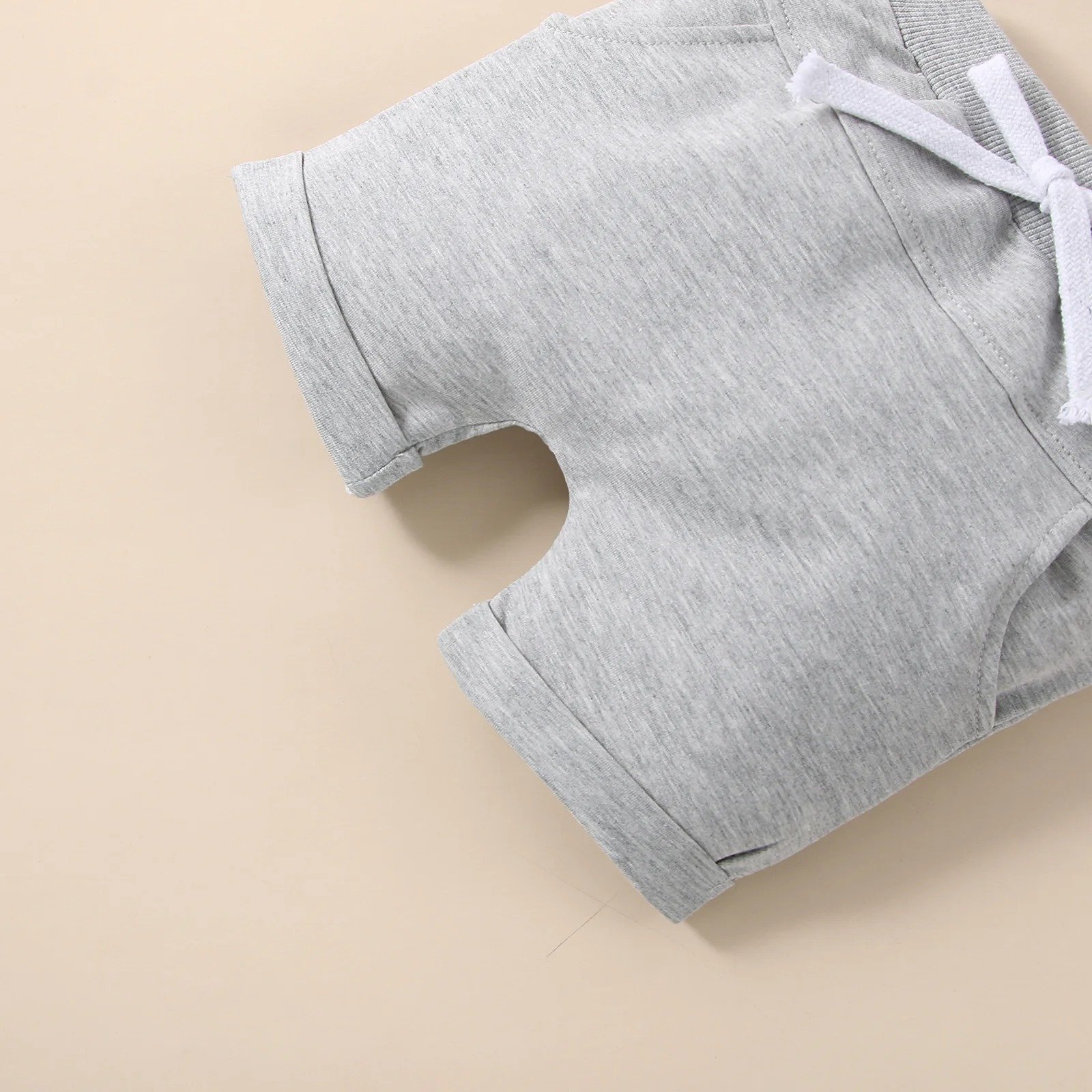 Letters Children Clothes Set Boy Summer Kids Outfits Clothing Suitts 100% Cotton Toddler Boys Shorts Set