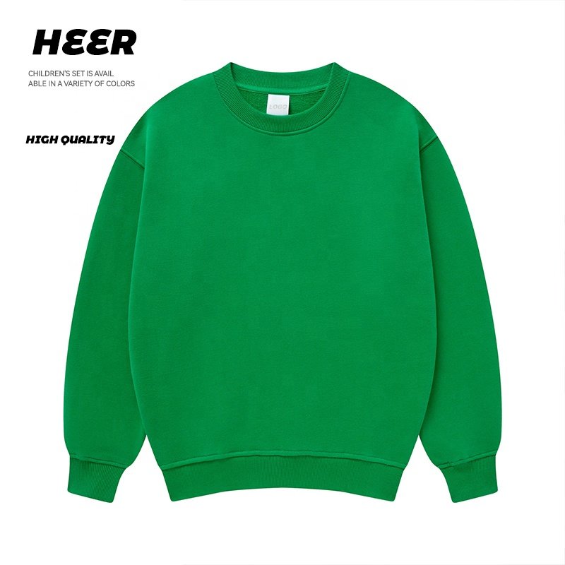 New Style Kids Sweater Middle Aged Children's Sports Suit Custom Logo Kids Set Clothing