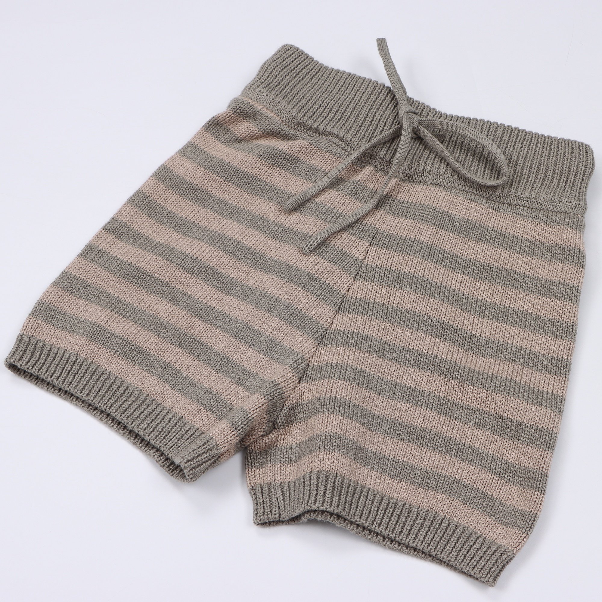 Wholesale Baby Sweaters Striped Ribbed Cuffs Baby Knitted Sweater Vintage Baby Clothing Toddler Boys Clothing Sets Pure Cotton