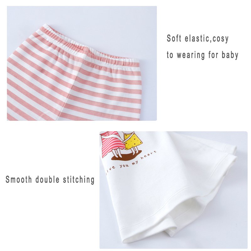 Cartoon sleepwear for kids 2 pieces boys pyjamas set spring/autumn adorable design kids pyjamas