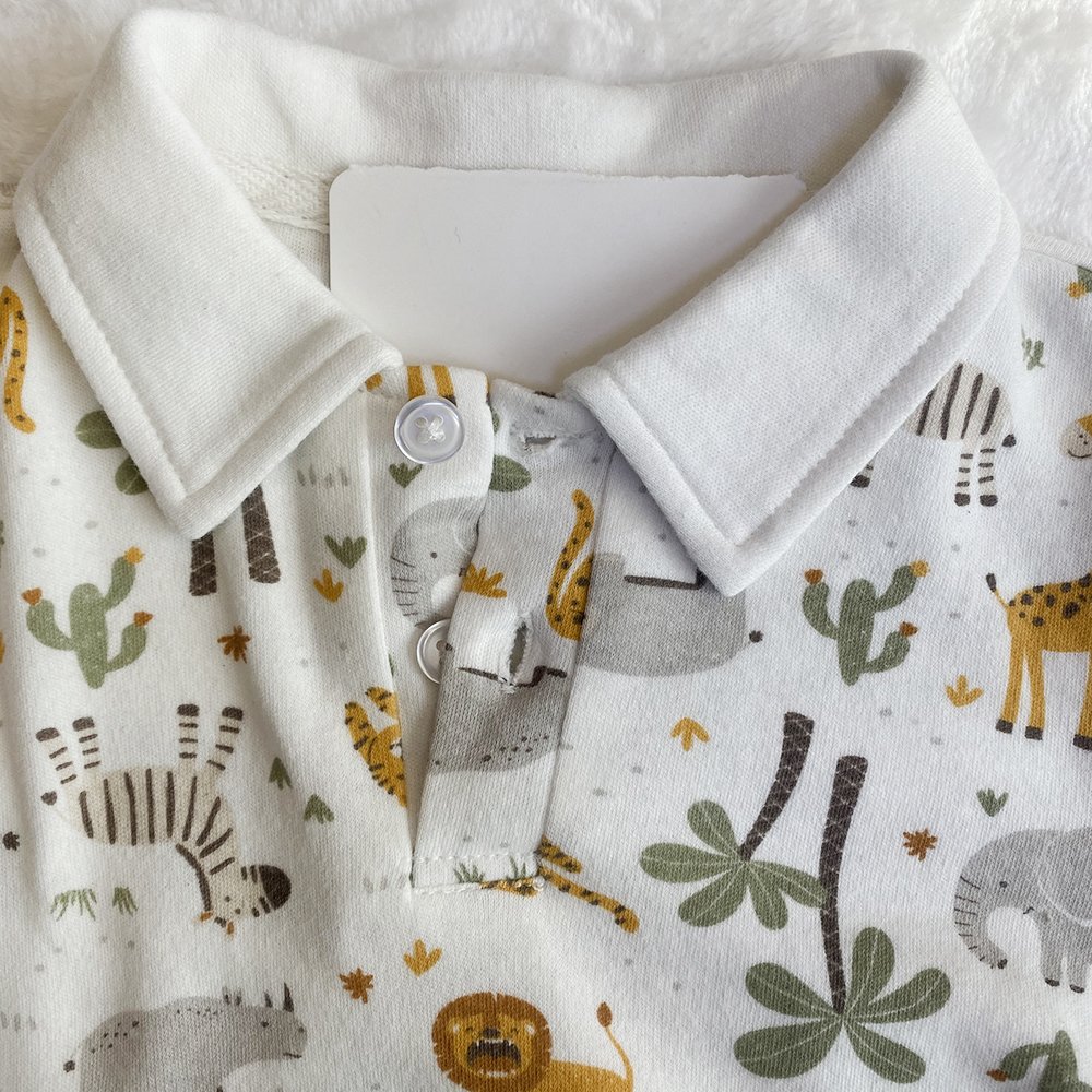 High quality Summer Knit cotton polo t-shirts with shorts 2pcs baby boys' clothing sets