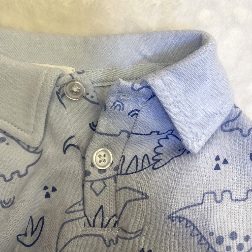 High quality Summer Knit cotton polo t-shirts with shorts 2pcs baby boys' clothing sets