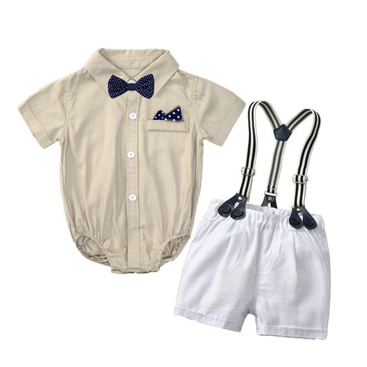 Children Clothing Kids Summer Infant Toddler New Born Romper Suit Baby Boys Clothing Set