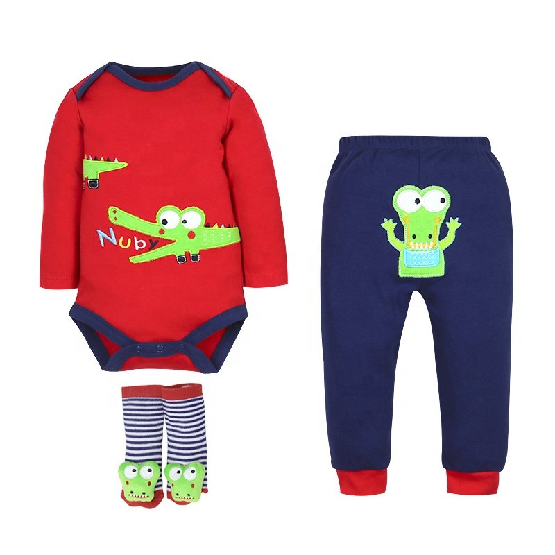 baby clothing sets boy 6-12 months animal winter newborn romper baby clothes for infant bibies