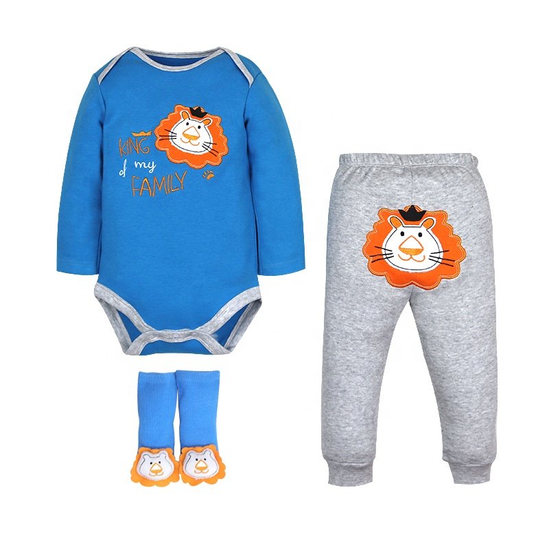 baby clothing sets boy 6-12 months animal winter newborn romper baby clothes for infant bibies