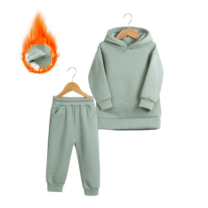 Children Clothing Set Baby Boy Clothes Pullover Hooded Sweatshirt Top+Pants Joggers Causal Outfit Tracksuits