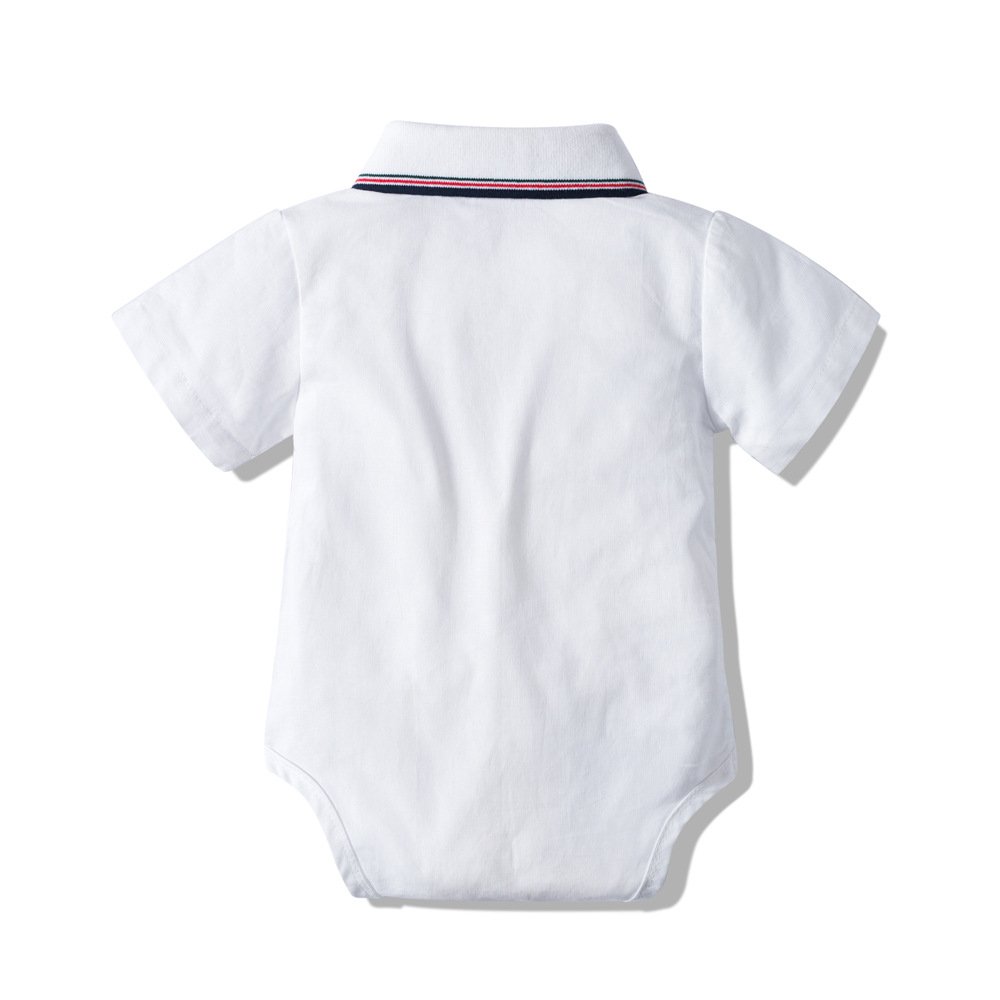 High Quality Summer Boys Formal Wear Babies Clothing Set 1 Year Old Boys Clothes For Birthday Party