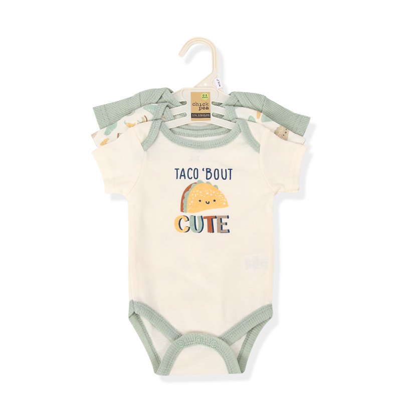 Cotton Boy and Girl Romper Jumpsuit Soft Comfortable Breathable 100% Cotton Pajamasbaby jumpsuit set