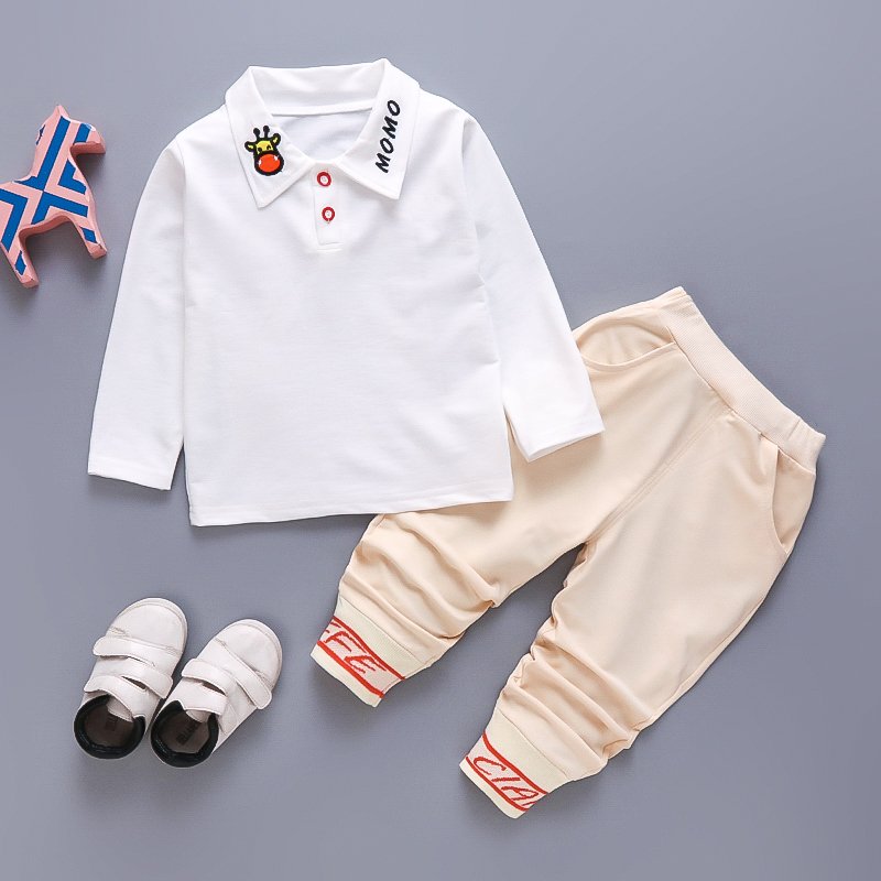 2024 Autumn Factory Directly Price Children Clothes Sweater Coat Long Sleeve T-shirt Pants Boys Clothing Set for Wholesale