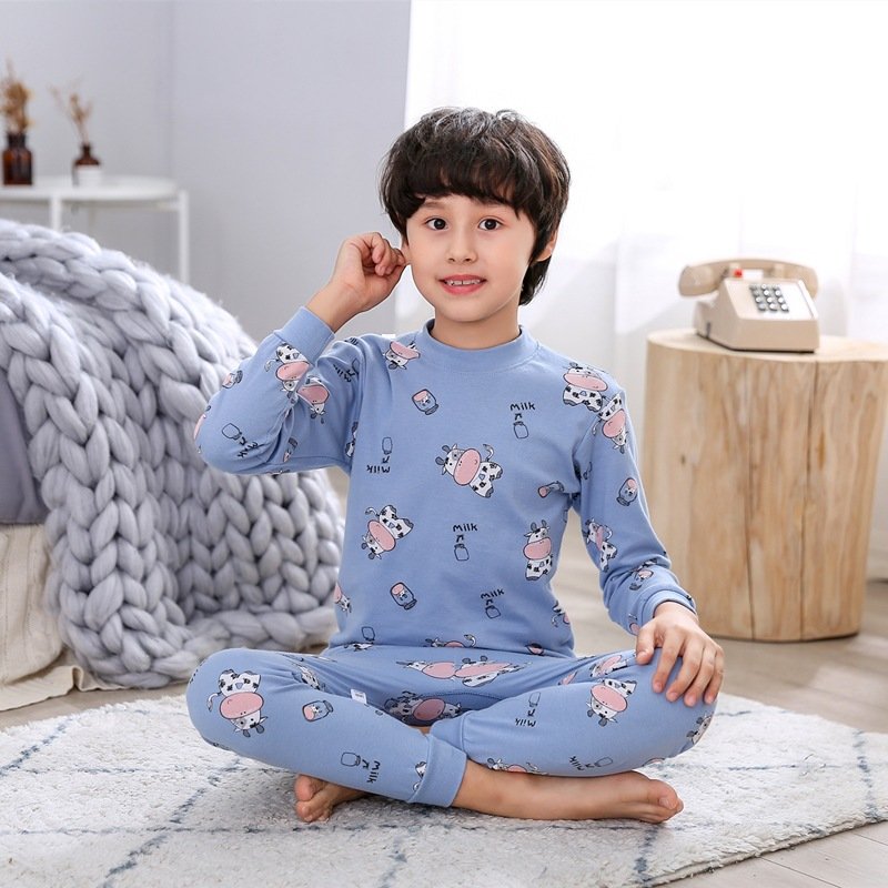 Baby Boys Clothes Boutique Outfits cute Print Long Sleeve Top + Pants 2Pcs Toddler Kid Clothing Set