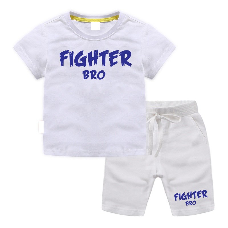 100% Cotton Shorts And T Shirt Sets Baby Boys Clothing Sets 3 To 7 Years Old Kids Clothing