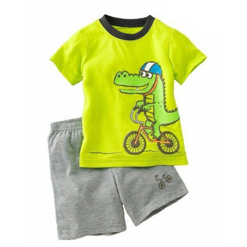 T-shirt and shorts 2pc summer kids clothing sets new style clothes 4 5 years boys short sleeve suit