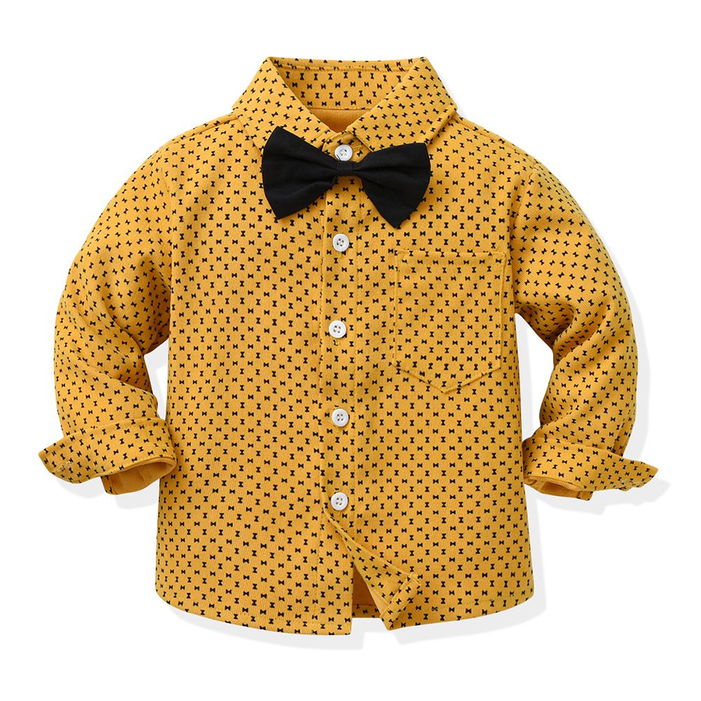 Boys' Sweater Long Sleeve Set Long Pants Round Neck Solid Cotton Panel Contrast 2024 New Sports Clothing Set