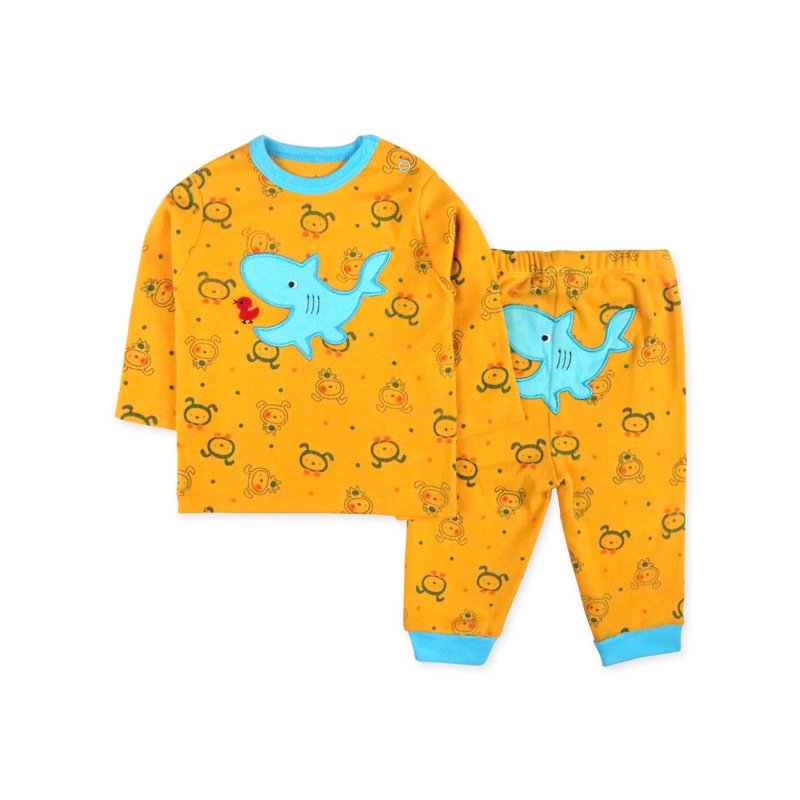 High Quality Fashion Baby Clothes Cotton Popular Animals Newborn Baby Clothes Sets Baby Boy Pyjamas