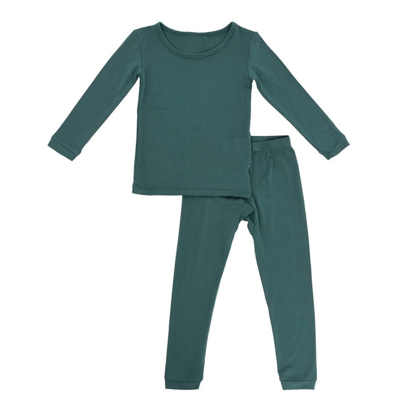 ropa de bebe bamboo baby clothes set sleeping suite Toddler 2pc Pajama Set long sleeve Bamboo Baby Pajamas