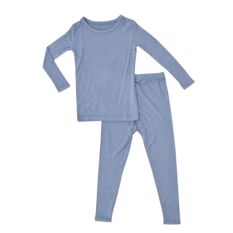 ropa de bebe bamboo baby clothes set sleeping suite Toddler 2pc Pajama Set long sleeve Bamboo Baby Pajamas
