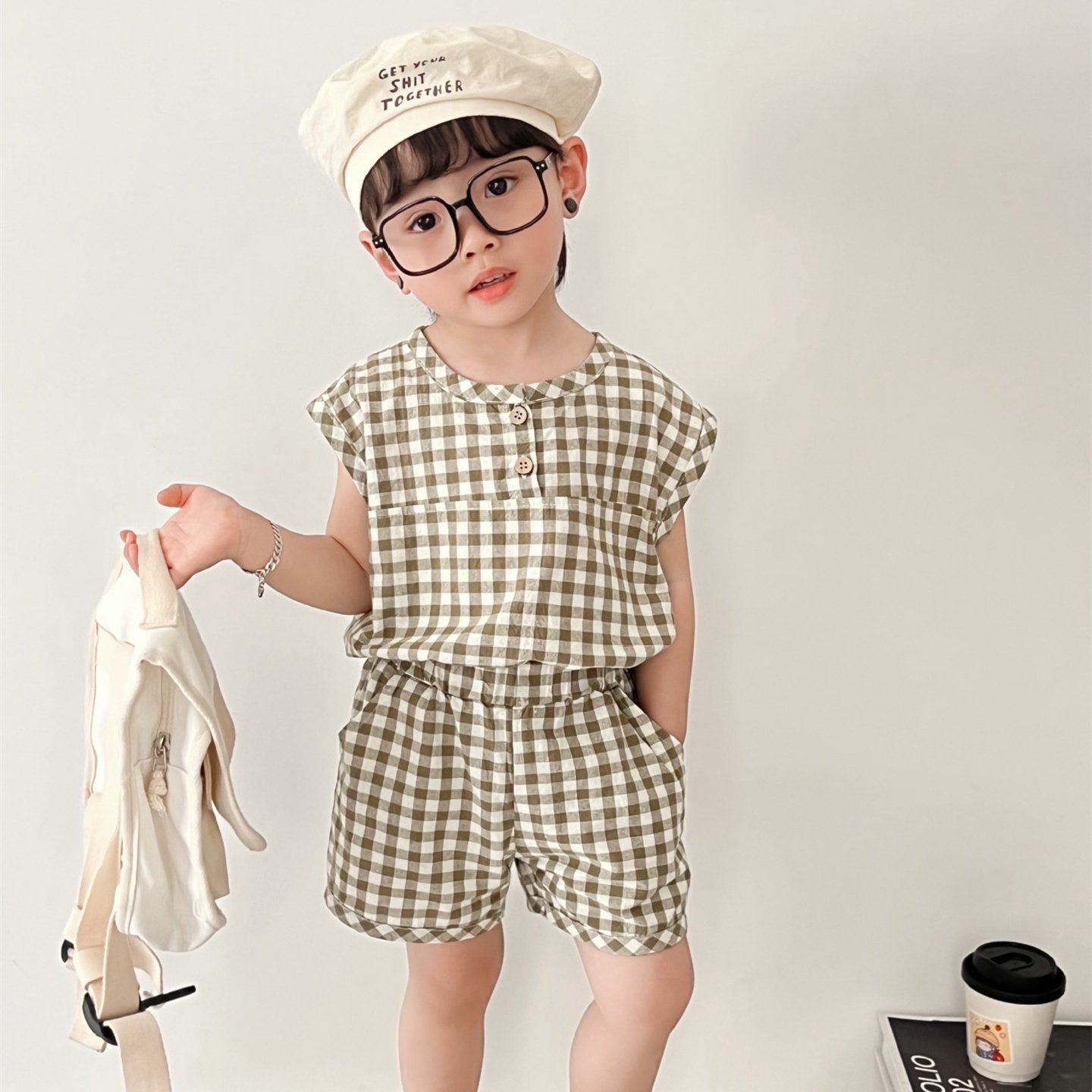Children Casual Summer Clothes Unisex Kids Boys Girls Short Sleeve Suits Fashion Clothing Sets Kids