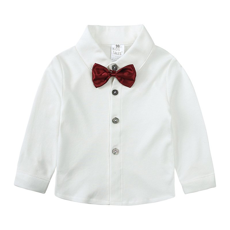 Wholesale Toddler Clothes Kids Boys Clothing Sets Gentleman Suit Plaid New Born Baby Outfits