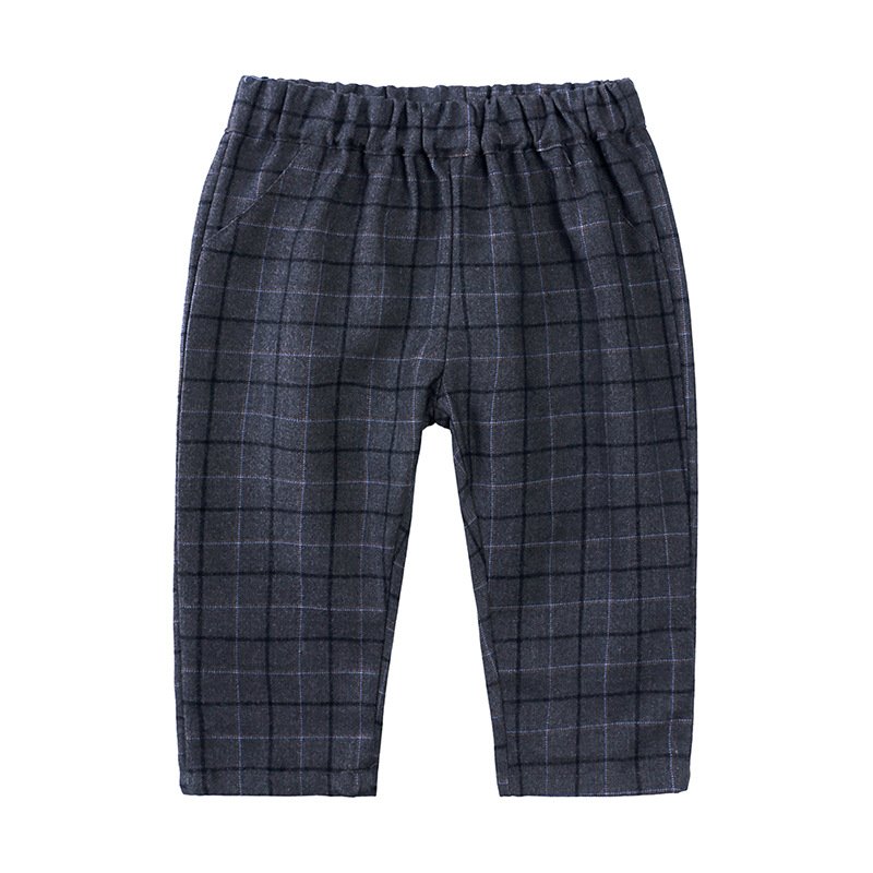 Wholesale Toddler Clothes Kids Boys Clothing Sets Gentleman Suit Plaid New Born Baby Outfits