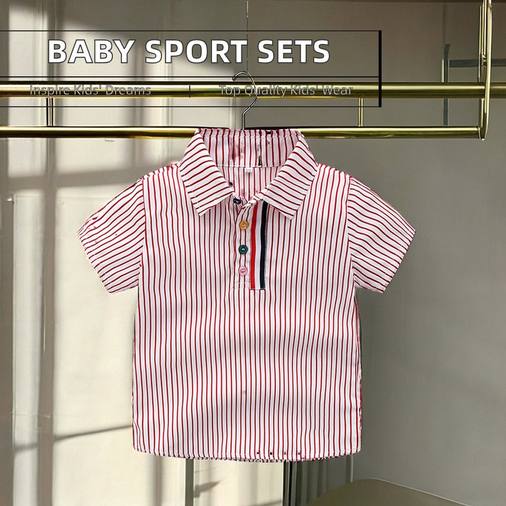 Children's Casual & Formal Two-Piece Summer Suit Little Boys' T-Shirt & Shorts Outfit Quality Clothing Sets for Kids
