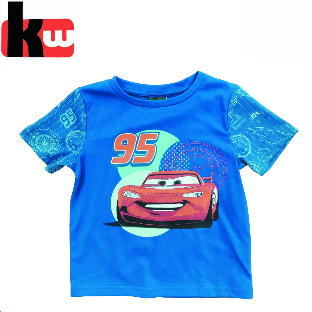 Wholesale Cartoon T-shirt Set Kids Boys Summer Clothing Set