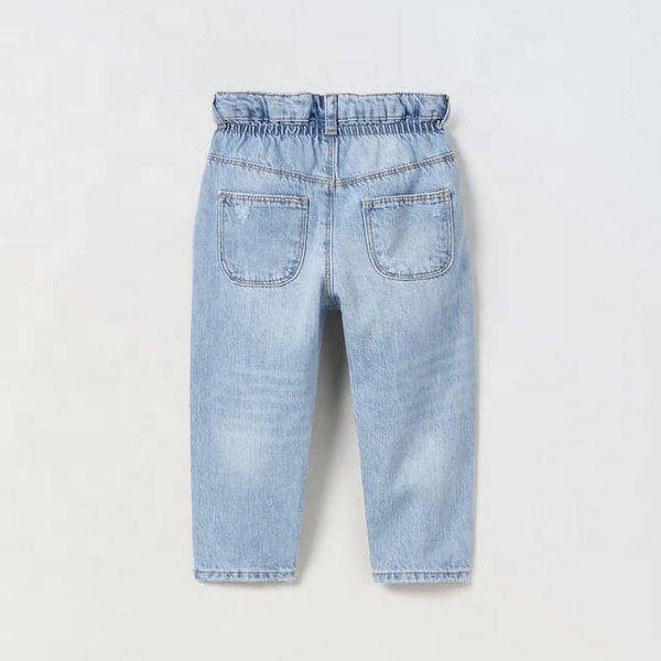 Private Label Casual Denim Jacket Jeans Set 2Pcs Kids Spring Clothes