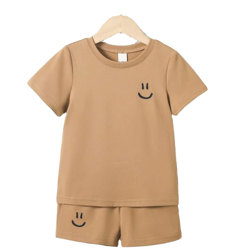 Free Sample Baby Summer clothes Kids Clothing Clothes Baby Boy Two Piece Short Set For Boys Clothing set