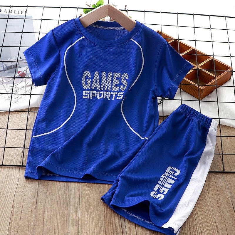 2024 Kids Boys Girls Sleeveless Basketball Jersey Summer Clothing Sets Children Two Piece Vest Shorts Clothes Set For Sport Wear