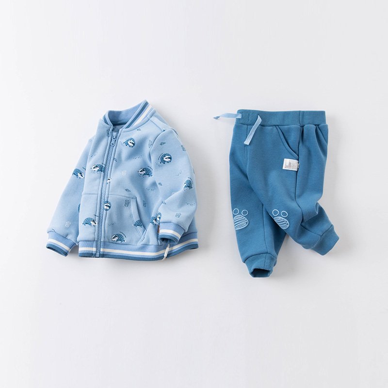 DBX14763 dave bella boy suit autumn and winter new baby boy long sleeved pants fashion style suit