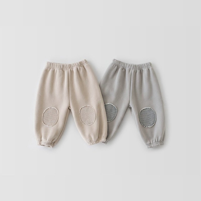 Autumn Newborn Infant Toddler Boys Girls Clothes Long Sleeve Cotton Pullover Pants Small Ears Two Pieces Baby Hoodie Set